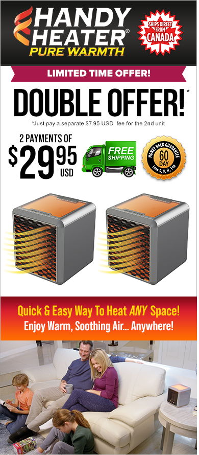 Order Handy Heater® Pure Warmth Now!